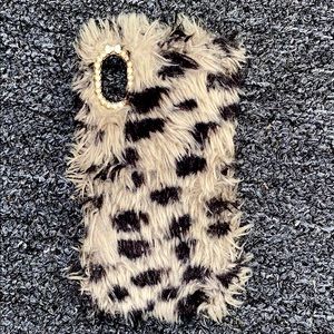 iPhone X fur case❤️